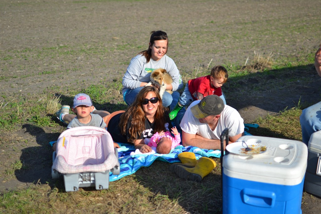 Supper in the field